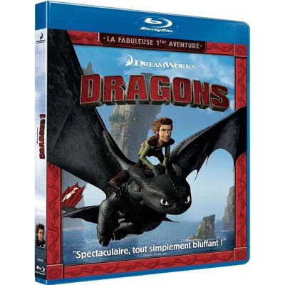 Dragons Chris Sanders Blu-ray - Publicité Dragons Chris Sanders Blu-ray - Publicité