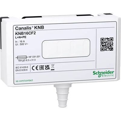 Schneider Electric KNB16CF2 - Verteilerdose - 16A, 72x172x50mm Schneider Electric KNB16CF2 - Verteilerdose - 16A, 72x172x50mm