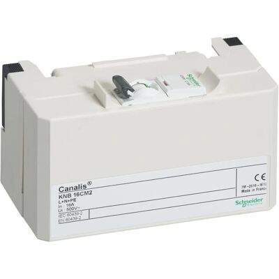 Schneider Electric KNB16CM2 Verteiler - 16A, IP41, Weiß Schneider Electric KNB16CM2 Verteiler - 16A, IP41, Weiß