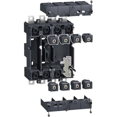 Schneider Electric Basis LV429267 für NSX 100/160/250 - Elektrotechnische Anschlussbasis Schneider Electric Basis LV429267 für NSX 100/160/250 - Elektrotechnische Anschlussbasis