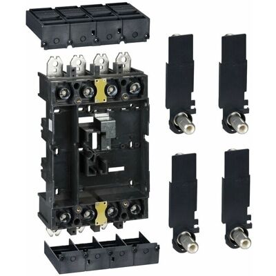 Schneider Electric - Kompakt 4P Stecktechnik-Set für NSX 400/630 - Leistungsschalter-Zubehör Schneider Electric - Kompakt 4P Stecktechnik-Set für NSX 400/630 - Leistungsschalter-Zubehör
