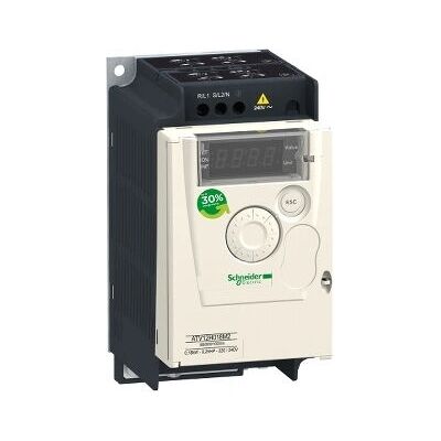 Schneider Electric ATV12H037F1 Frequenzumrichter - Kompakt, IP20, Modbus, 0,37 kW Schneider Electric ATV12H037F1 Frequenzumrichter - Kompakt, IP20, Modbus, 0,37 kW
