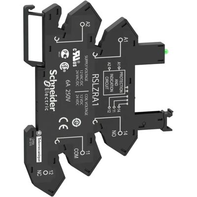 Schneider Electric RSL-Reläuttag - 12/24V AC/DC - Kompakt modulär design Schneider Electric RSL-Reläuttag - 12/24V AC/DC - Kompakt modulär design