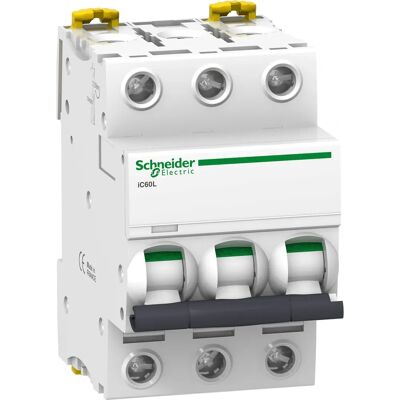Schneider Electric A9F94316 afbryder - 3-pol, 16A, C-kurve Schneider Electric A9F94316 afbryder - 3-pol, 16A, C-kurve
