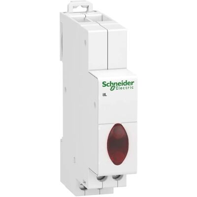 Indicateur de tension Schneider Electric A9E18327 - 3 LED, 230/400VAC, Fixation sur rail DIN - Publicité Indicateur de tension Schneider Electric A9E18327 - 3 LED, 230/400VAC, Fixation sur rail DIN - Publicité