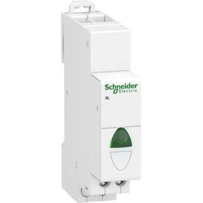 Indicador Verde Schneider Electric A9E18331 - 12-48V AC/DC - Luz piloto Indicador Verde Schneider Electric A9E18331 - 12-48V AC/DC - Luz piloto