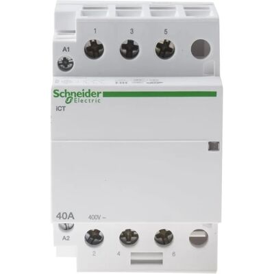 Relais de Contrôle Schneider Electric iCT 40A 3 Pôles - Publicité Relais de Contrôle Schneider Electric iCT 40A 3 Pôles - Publicité