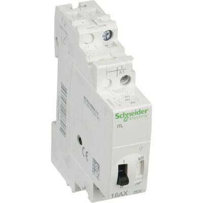 Relais de puissance Schneider Electric SPST - 24V DC/48V AC, 16A - Rail DIN - Publicité Relais de puissance Schneider Electric SPST - 24V DC/48V AC, 16A - Rail DIN - Publicité