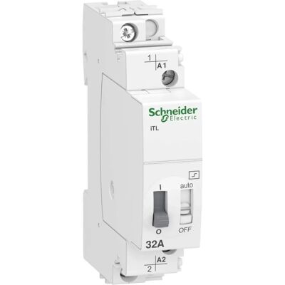 Schneider Electric A9C30831 Relais impulsion bistable - 32A, 230V/110V DC - Rail DIN - Publicité Schneider Electric A9C30831 Relais impulsion bistable - 32A, 230V/110V DC - Rail DIN - Publicité