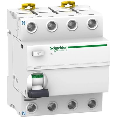 Schneider Electric A9R61463 - Interruptor diferencial 4P 63A 30mA Schneider Electric A9R61463 - Interruptor diferencial 4P 63A 30mA
