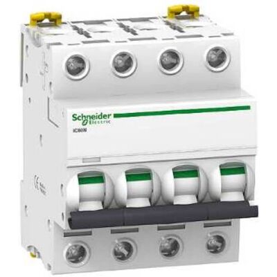 Schneider Electric A9F79416 Disjoncteur 4P - Courbe C - Publicité Schneider Electric A9F79416 Disjoncteur 4P - Courbe C - Publicité