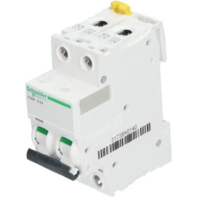 Schneider A9F76206 - Acti 9 iC60 RCBO - Interruptor automático en miniatura - 2P - B Schneider A9F76206 - Acti 9 iC60 RCBO - Interruptor automático en miniatura - 2P - B