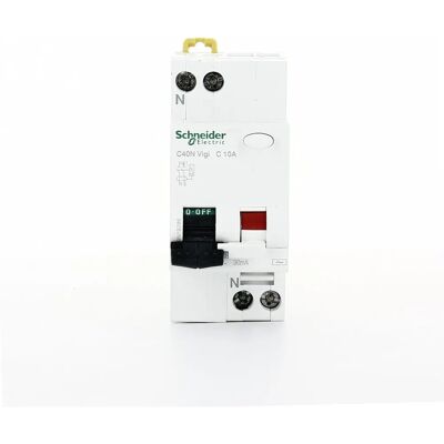 Schneider Electric A9F89216 Disjoncteur miniature 2P 16A Courbe C - Publicité Schneider Electric A9F89216 Disjoncteur miniature 2P 16A Courbe C - Publicité