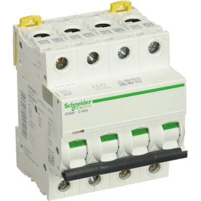 Schneider Electric A9F89440 Disjoncteur 4P 40A - Disjoncteur - Publicité Schneider Electric A9F89440 Disjoncteur 4P 40A - Disjoncteur - Publicité