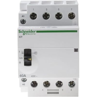 Schneider Electric A9C21844 Contactor - 40A IP20/IP40 Schneider Electric A9C21844 Contactor - 40A IP20/IP40