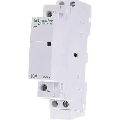 Schneider Electric A9C22011 - Relais 12V CA, 16A, IP20 - Publicité Schneider Electric A9C22011 - Relais 12V CA, 16A, IP20 - Publicité