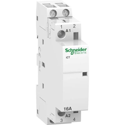 Accesorio de interruptor eléctrico Schneider Electric A9C22712 - 2 polos 16A 230V AC Accesorio de interruptor eléctrico Schneider Electric A9C22712 - 2 polos 16A 230V AC