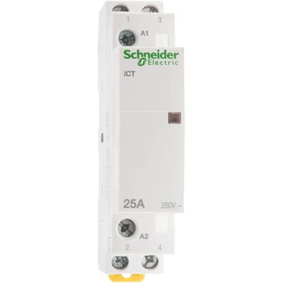Contacteur Schneider Electric iCT 2 pôles 25A 230V AC - Relais de contrôle - Publicité Contacteur Schneider Electric iCT 2 pôles 25A 230V AC - Relais de contrôle - Publicité