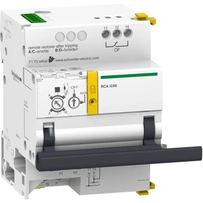 Schneider Electric - Interrupteur à distance Acti9 - iC60, 230V CA - Publicité Schneider Electric - Interrupteur à distance Acti9 - iC60, 230V CA - Publicité