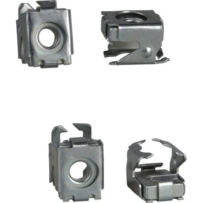 Schneider Electric NSYCNFM8 Nut Cage Nut - Set of 50 - M8 Steel Schneider Electric NSYCNFM8 Nut Cage Nut - Set of 50 - M8 Steel