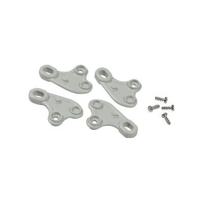 Kit de montage en acier inoxydable Schneider Electric NSYAEFTB - Pour boîtes 160x160mm Kit de montage en acier inoxydable Schneider Electric NSYAEFTB - Pour boîtes 160x160mm