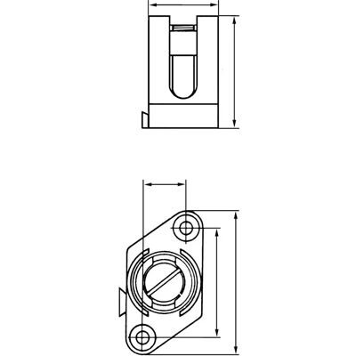 Schneider Electric NSYS10 - Terminal de seguridad - 10mm² Schneider Electric NSYS10 - Terminal de seguridad - 10mm²