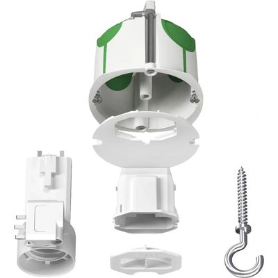 Schneider Electric IMT35021 Multifix Air DCL - Boîte Centrale, Flush, E27 - Publicité Schneider Electric IMT35021 Multifix Air DCL - Boîte Centrale, Flush, E27 - Publicité