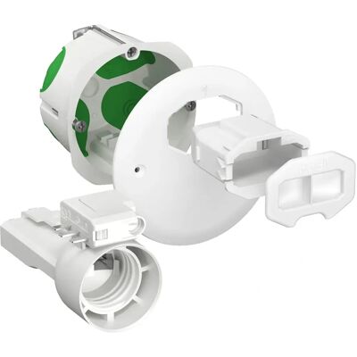 Schneider Electric Multifix Air Boîte de plafond - Étanche, Kit E27 - Publicité Schneider Electric Multifix Air Boîte de plafond - Étanche, Kit E27 - Publicité