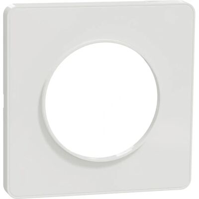 Coque de commutateur tactile Odace Schneider Electric - Blanc - 1 Voie - Publicité Coque de commutateur tactile Odace Schneider Electric - Blanc - 1 Voie - Publicité
