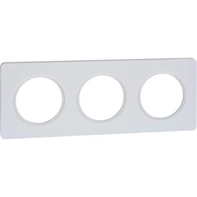 Schneider S520806 Cadre Touch Blanc - Cadre de Couverture Électrique - Publicité Schneider S520806 Cadre Touch Blanc - Cadre de Couverture Électrique - Publicité