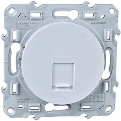 Schneider Electric S520475 Nätverksuttag - Cat 6 UTP - Vit Schneider Electric S520475 Nätverksuttag - Cat 6 UTP - Vit