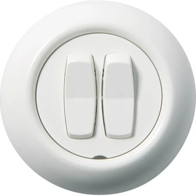 Schneider Electric WDE006817 Vit Elektrisk strömbrytare - 16A, IP20 Schneider Electric WDE006817 Vit Elektrisk strömbrytare - 16A, IP20