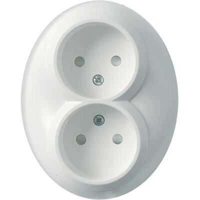 Schneider Electric WDE006884 Vägguttag - 16A, Vit - Vägguttag Schneider Electric WDE006884 Vägguttag - 16A, Vit - Vägguttag