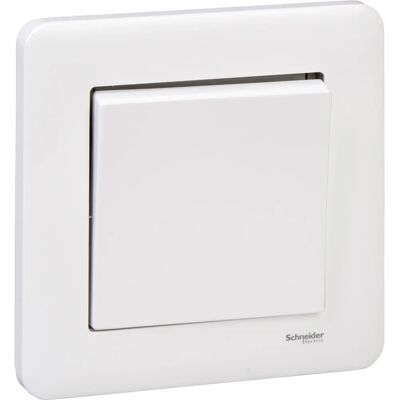 Schneider Electric WDE008222 Elektrisk strömbrytare - Vit - Strömbrytare, Kontroll, Torr miljö Schneider Electric WDE008222 Elektrisk strömbrytare - Vit - Strömbrytare, Kontroll, Torr miljö