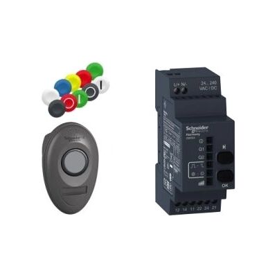 Schneider Electric XB5RMA04 Funk-Schalter und Empfänger - Grün - Funk-Schalter und Empfänger Schneider Electric XB5RMA04 Funk-Schalter und Empfänger - Grün - Funk-Schalter und Empfänger