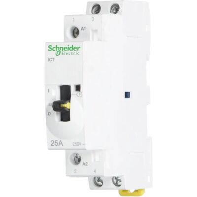 Schneider Electric A9C21132 Contacto - 25A, IP20, 24V AC Schneider Electric A9C21132 Contacto - 25A, IP20, 24V AC