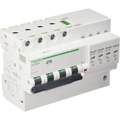 Schneider Electric PRD20R - Överspänningsskydd - Typ 2 - 20 kA Schneider Electric PRD20R - Överspänningsskydd - Typ 2 - 20 kA