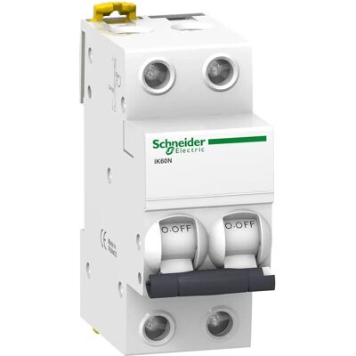 Schneider Electric iK60N 2P 6A Interruttore - Montaggio DIN Schneider Electric iK60N 2P 6A Interruttore - Montaggio DIN