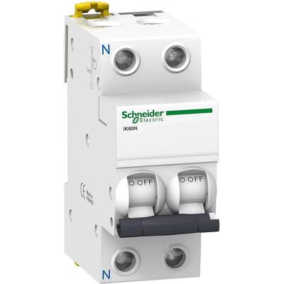 Schneider Electric A9K17625 Interruptor automático magnetotérmico - 1P+N, 25A, curva C Schneider Electric A9K17625 Interruptor automático magnetotérmico - 1P+N, 25A, curva C