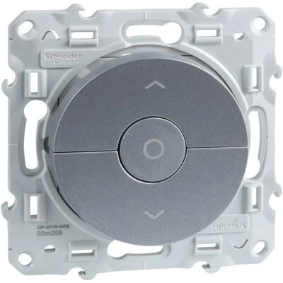 Schneider Electric S530208 Aluminium 3-Tasten Rollladen Schalter Schneider Electric S530208 Aluminium 3-Tasten Rollladen Schalter