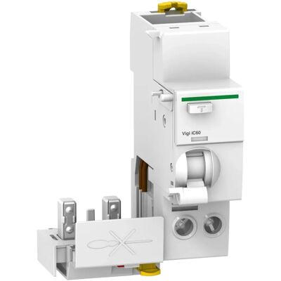 Schneider Electric Schneider A9V44225 Vigi iC60 - Disjoncteur différentiel - 25A, 300mA, type AC - Publicité Schneider Electric Schneider A9V44225 Vigi iC60 - Disjoncteur différentiel - 25A, 300mA, type AC - Publicité