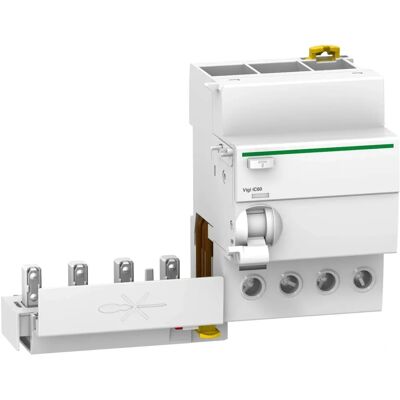 Schneider Electric Acti9 Vigi iC60 - 4P 40A 300mA - Interruptor Diferencial Schneider Electric Acti9 Vigi iC60 - 4P 40A 300mA - Interruptor Diferencial