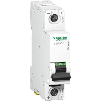 Disjoncteur miniature Schneider A9N61502 - 1P, 2A, courbe C - Publicité Disjoncteur miniature Schneider A9N61502 - 1P, 2A, courbe C - Publicité