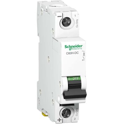 Schneider Electric C60H-DC 1P 15A Curva C - Disjoncteur modular Schneider Electric C60H-DC 1P 15A Curva C - Disjoncteur modular