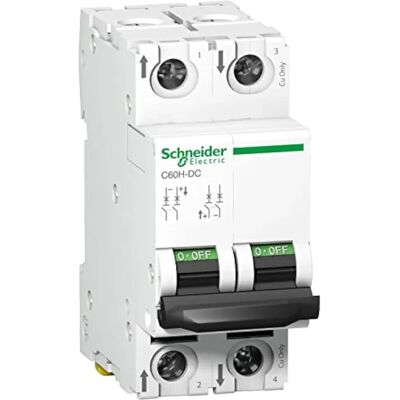 Schneider Electric A9N61532 Interruptor automático - 2P - 20A - Curva C - 500V Schneider Electric A9N61532 Interruptor automático - 2P - 20A - Curva C - 500V
