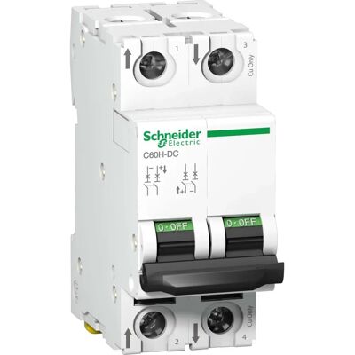 Schneider Electric A9N61534 - Interruptor automático compacto 30A 2 polos Schneider Electric A9N61534 - Interruptor automático compacto 30A 2 polos