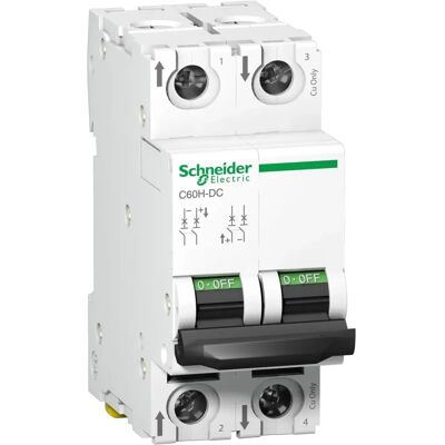 Schneider A9N61539 2-poliger DC-Leitungsschutzschalter Schneider A9N61539 2-poliger DC-Leitungsschutzschalter