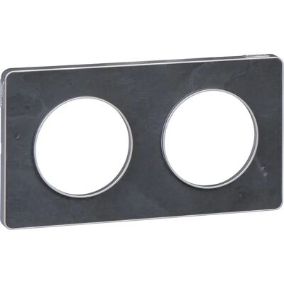 Schneider S530804v - Plaque d'Interrupteur en Ardoise - Design Moderne - Publicité Schneider S530804v - Plaque d'Interrupteur en Ardoise - Design Moderne - Publicité