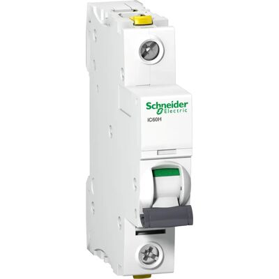 Schneider Electric A9F07106 Circuit Breaker - 1P 6A Type C Schneider Electric A9F07106 Circuit Breaker - 1P 6A Type C