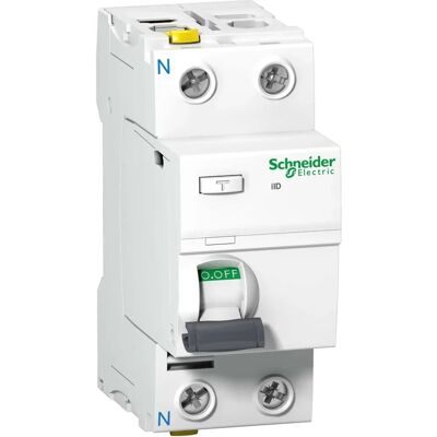 Schneider Electric A9Z24225 - Jordfejlsafbryder 2P 25A 300mA Type A Schneider Electric A9Z24225 - Jordfejlsafbryder 2P 25A 300mA Type A